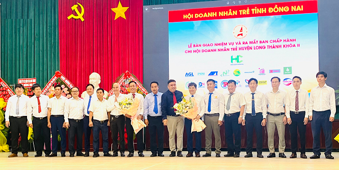 Đồng Nai: Lễ bàn giao nhiệm vụ và ra mắt BCH Chi hội Doanh nhân trẻ huyện Long Thành khóa II 